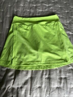 Athleta Bright Lime Green Athletic Skort